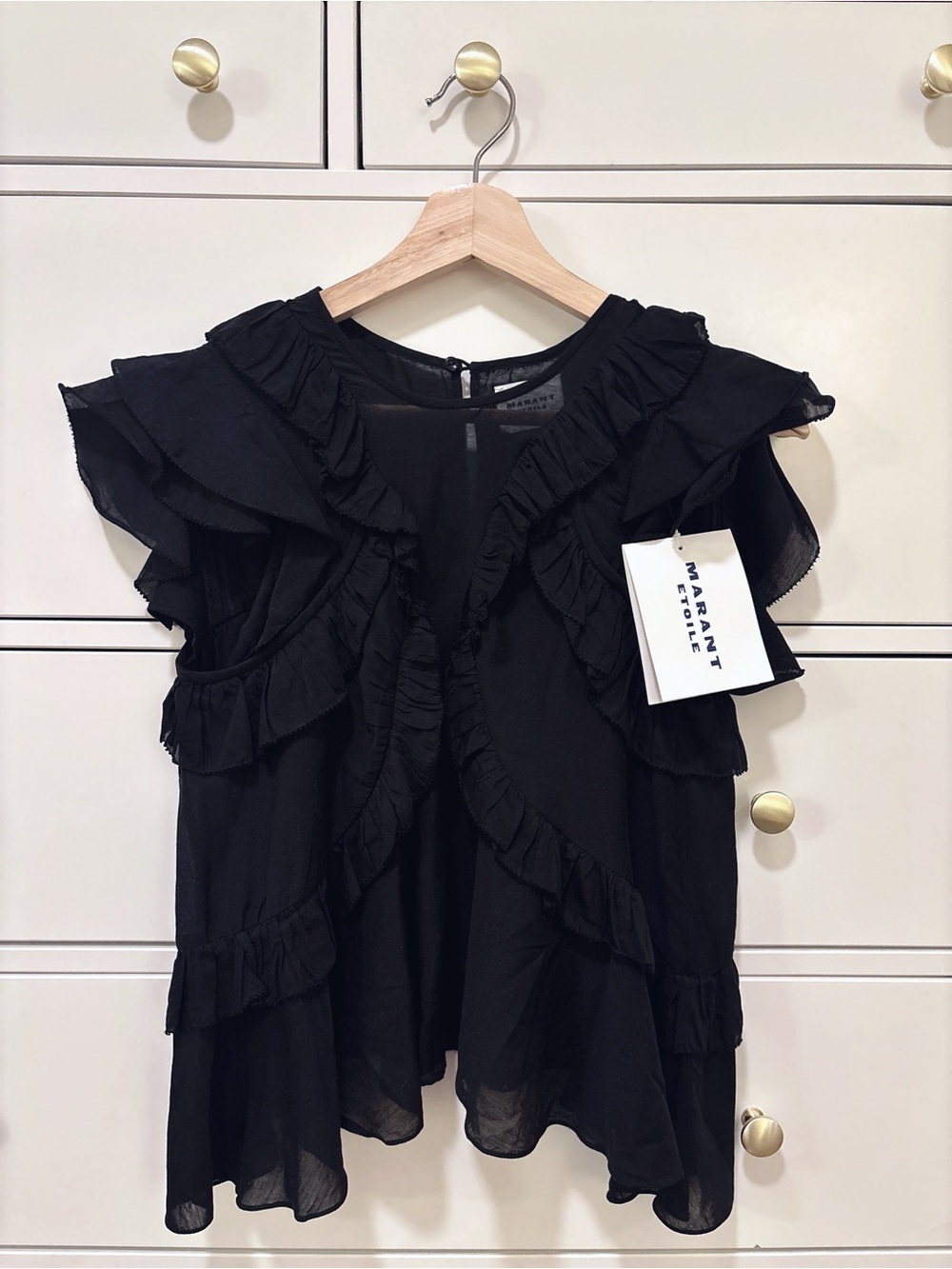 Isabel Marant Nalou Top in Black size 34